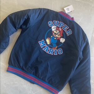 Nintendo Super Mario Kids Navy Jacket